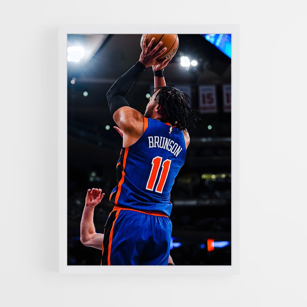 Poster Saut de Jalen – affiche Basketball (vue 3)